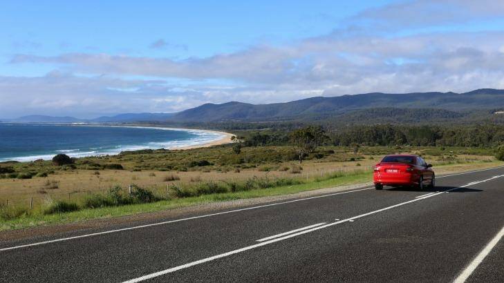 East Coast Tasmania road trip.
 Photo: Daniel Scott