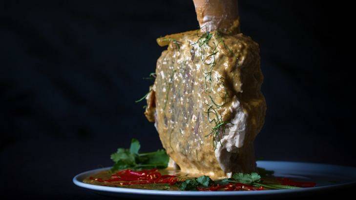 A beef shank with Thai flavours. Photo: David Reist