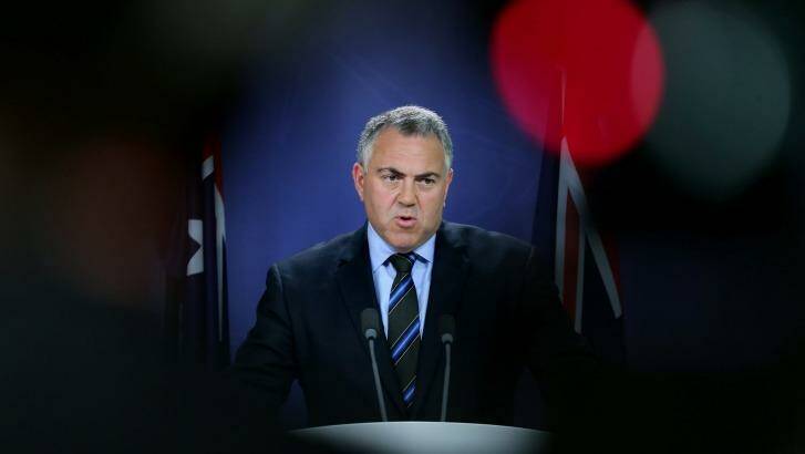 Treasurer Joe Hockey flagged the prospect of Australians living until the age of 150 during a defence of the government's budget cuts. Photo: Kate Geraghty