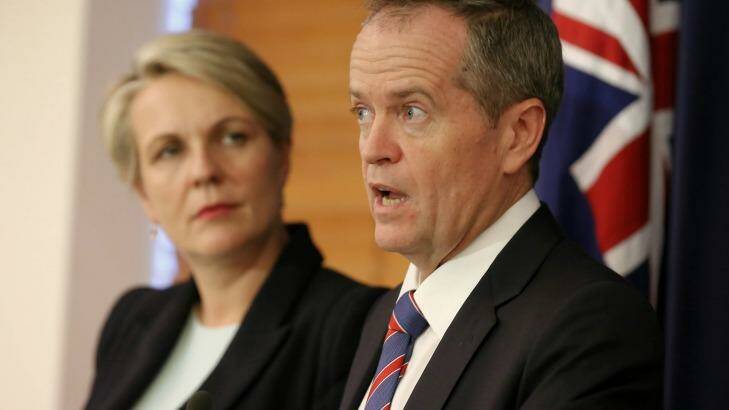 Bill Shorten, pictured with Tanya Plibersek, is backing a banking royal commission. Photo: Alex Ellinghausen
