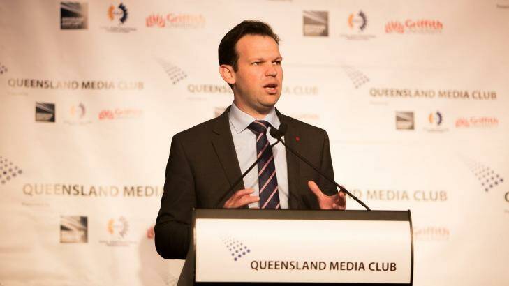 Northern Australia Minister Matthew Canavan says it's only a matter of time until north Queensland secedes from the rest of the state. Photo: Tammy Law