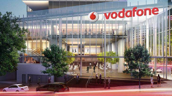 Vodafone's Pacific Highway headquarters in North Sydney. Photo: supplied