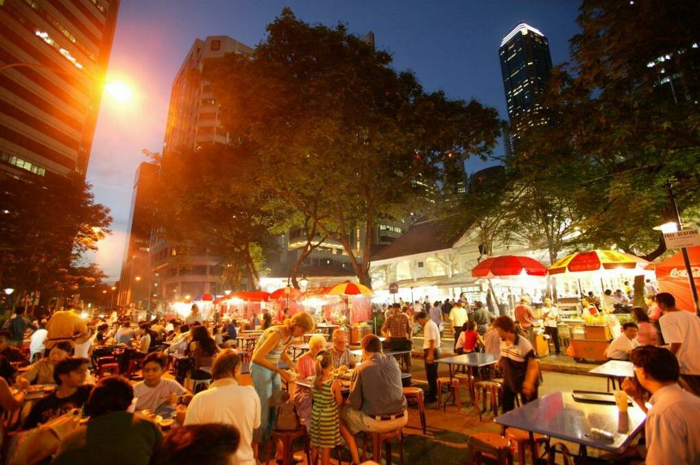 Oodles for noodles:  Singapore is a city utterly bonkers about food.