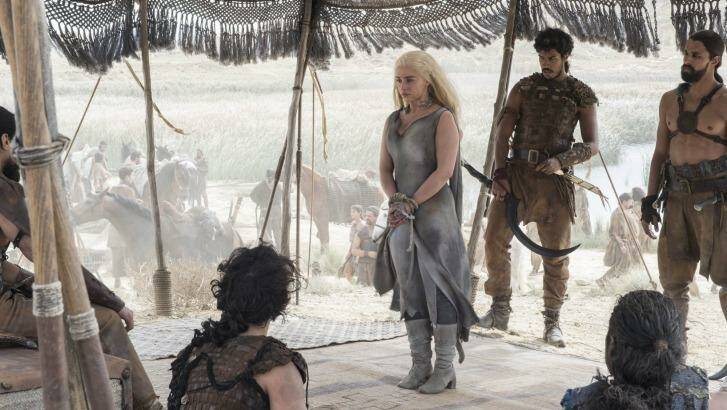 The character Daenerys Targaryen in Game of Thrones, season 6. Photo: HBO / Foxtel