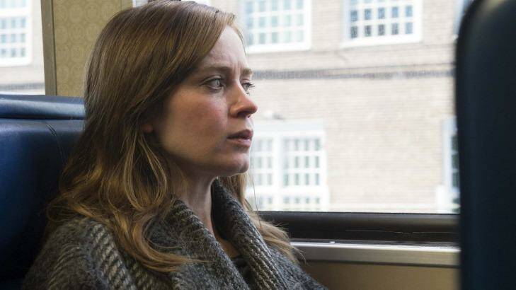 Emily Blunt as overweight alcoholic Rachel Watson in the film adaptation of <i>The Girl On The Train</i>. Photo: Barry Wetcher/Universal Pictures