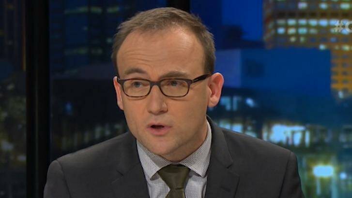 Adam Bandt says Australia should aim to double science's share of the economy. Photo: ABC