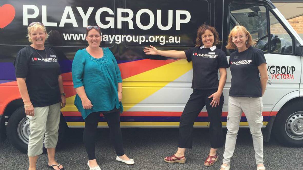 Pictured promoting the National Playgroup Week event held at the Powerhouse in Stawell (l-r) Diana Fourace, Stacey Dunn, Cath Healy and Lisa Gillard.