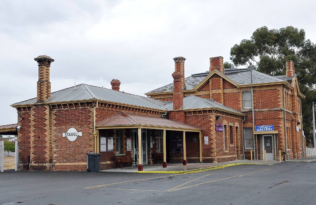 A complete overhaul of the Stawell Railway Station has been included as a priority in the Northern Grampians Shire Council's transport strategy. Picture: KERRI KINGSTON.
