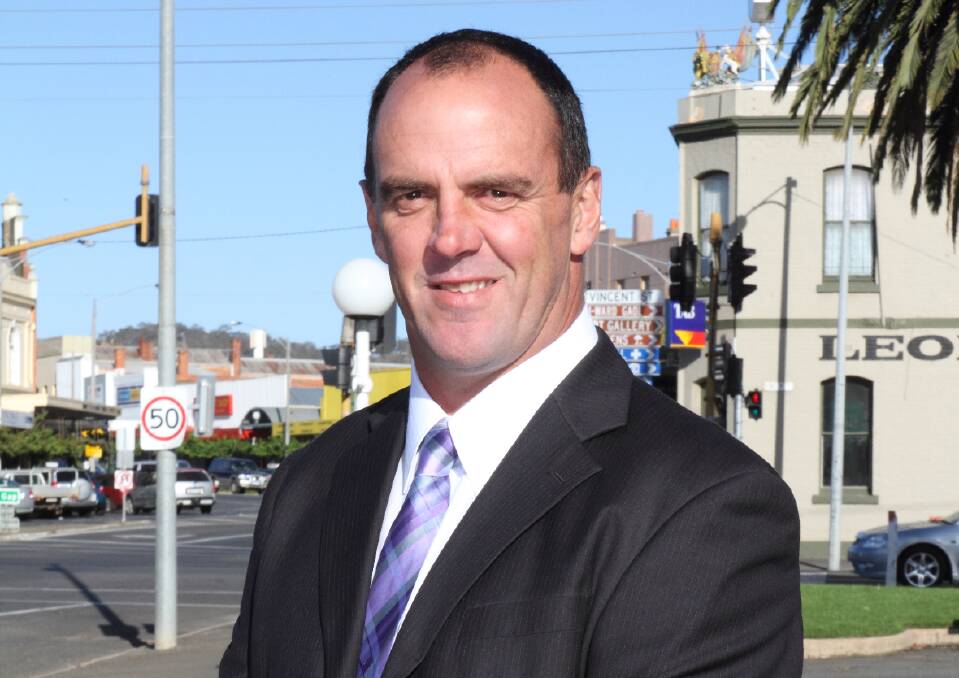Former Ararat sporting identity Scott Turner has been announced as The Nationals candidate for Ripon in the 2014 state election. Picture: PETER PICKERING.