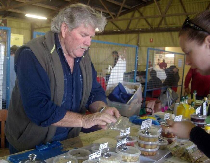 Rory will return to the Farmers Market this Sunday with his variety of dips, olives and spices.
