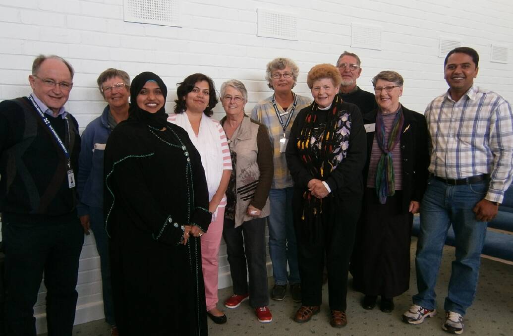 L-R Assistant State Manager of VCC Emergency Ministries, Craig Campbell with some of the newly trained volunteers Jenny Greenberger, Yusra Razaq, Mumtana Waseem, Dorothy Williams, Merylin Wallis, Colleen Henry, Gordon Agden, Jill Nicholls, Saquib Gondal. Absent - Susan Pearse.