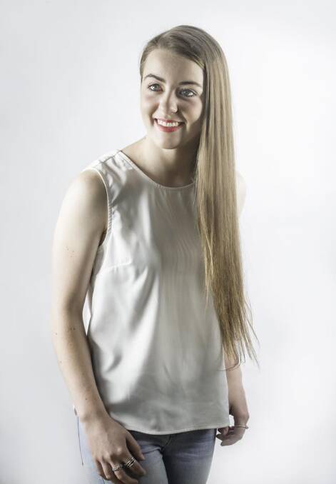 Greta Carey will part with all 85 centimetres of pristine hair as part of this year's Leukaemia Foundation's World's Greatest Shave.