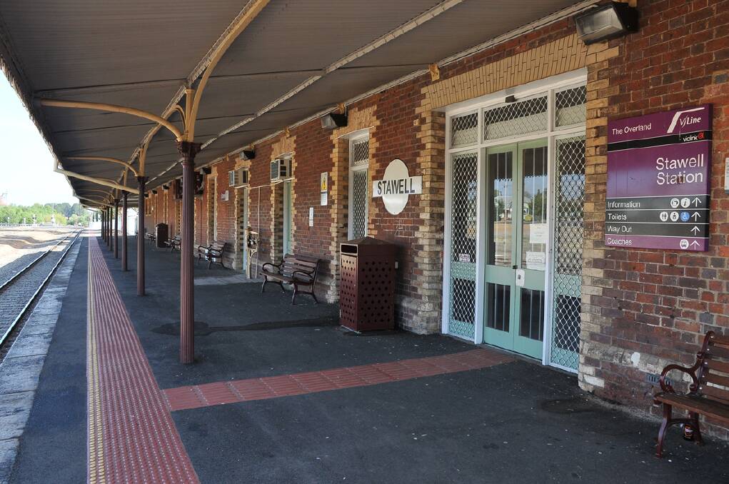 Northern Grampians Shire Council will meet with the relevant authorities to discuss the provision of amenities at the Stawell Railway Station. Picture: BEN KIMBER.