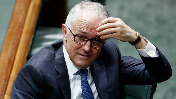 Prime Minister Malcolm Turnbull has had a horror week. Photo: Alex Ellinghausen
