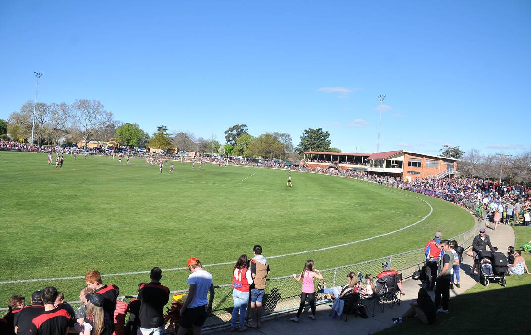 Stawell's Central Park hosted thousands of people as they turned up to watch the Wimmera Football Final between Horsham Saints and Horsham Demons