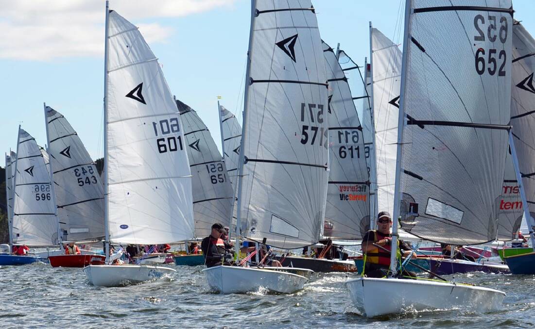 Lake Fyans was the venue for the Victorian Impulse championships hosted by the Stawell Yacht Club last weekend. After fierce competition and a tied result, the championship was eventually won by Williamstown skipper John Gibson.