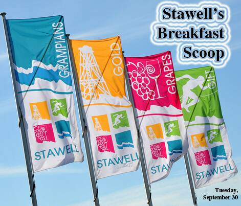 Stawell's breakfast scoop- September 30 2014