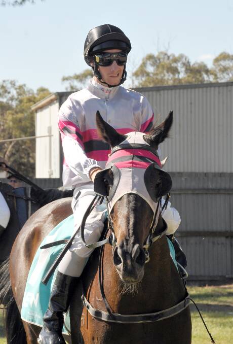 Jockey, Jack Hill remains in a serious, but stable condition following a race fall at Donald on Friday. Picture: Marcus Marrow