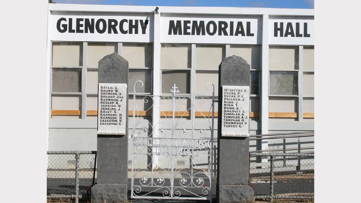 The memorial gate at Glenorchy will be rededicated this Sunday during a special service.