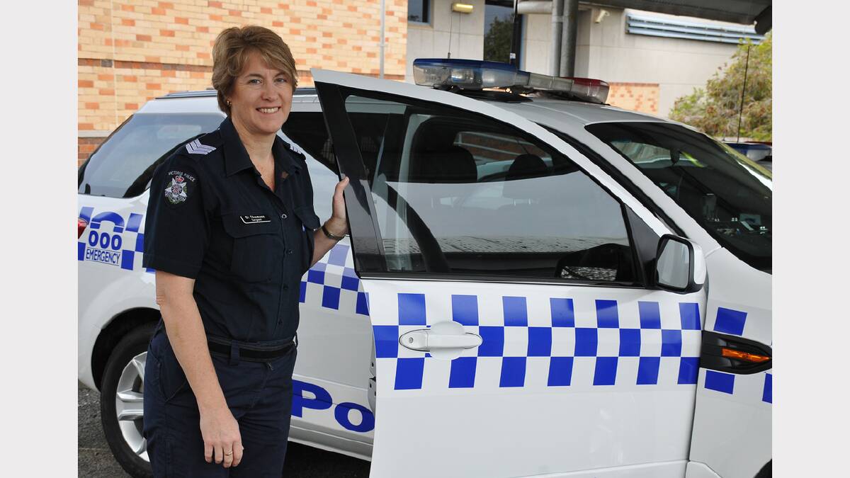 Sergeant Di Thomson who will head up the new Crime Scene Unit based in Stawell.
