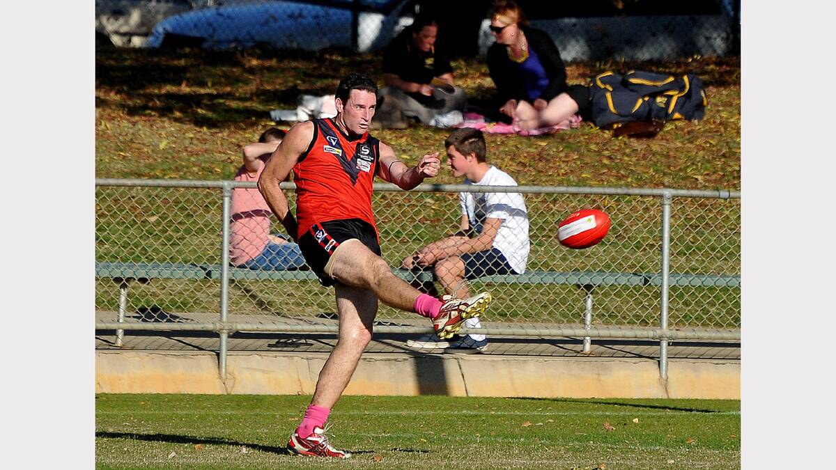 Shane Field will be an important player once again for Stawell in their clash against Nhill tomorrow at Nhill.