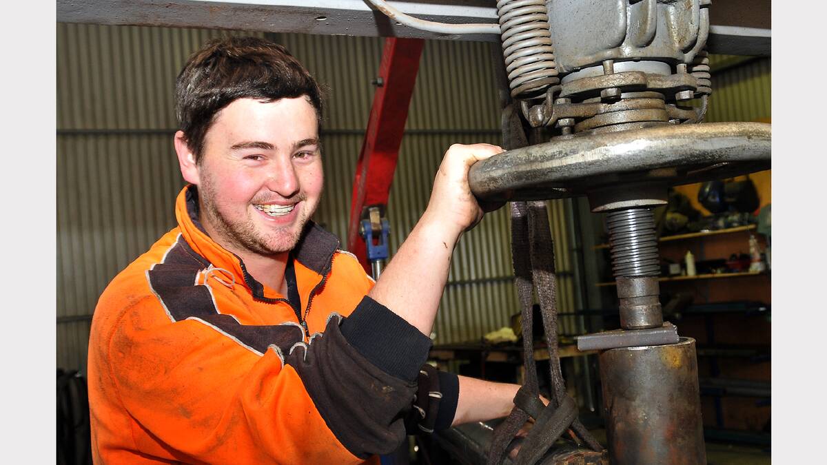 Apprentice Sam Cocks is among a record field in line for the Wimmera Business top apprentice/trainee award.