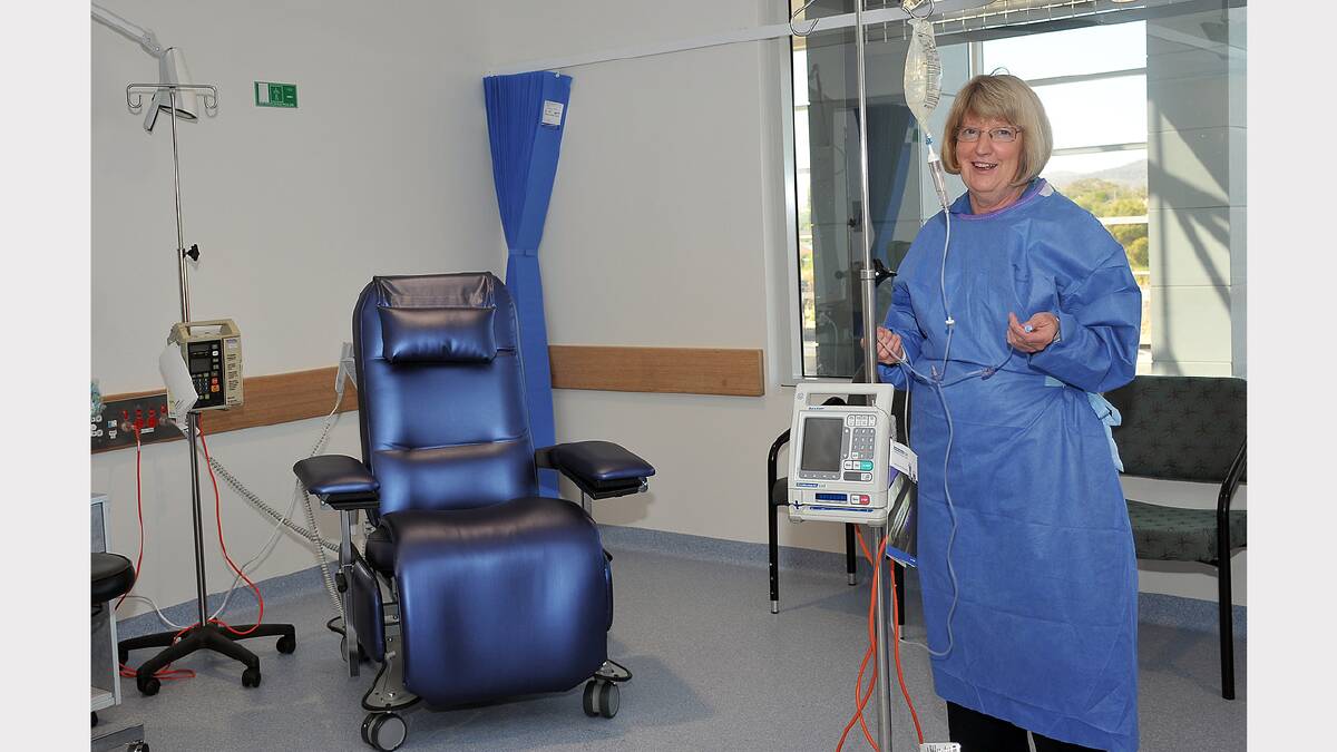 Unit Manager Jan Sherwell in the new Oncology centre at Stawell Regional Health.