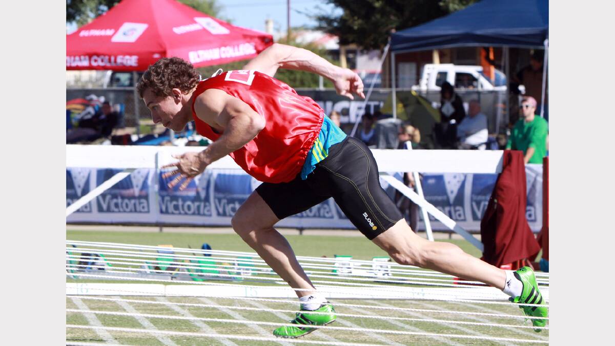 Backmarker Joel Bee is full of confidence heading into this weekend's Australia Post Stawell Gift.