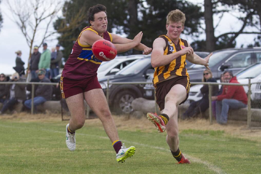 Recruit Sam Thomson has been a solid contributor for Tatyoon in the opening two rounds of the season. Pictures: PETER PICKERING