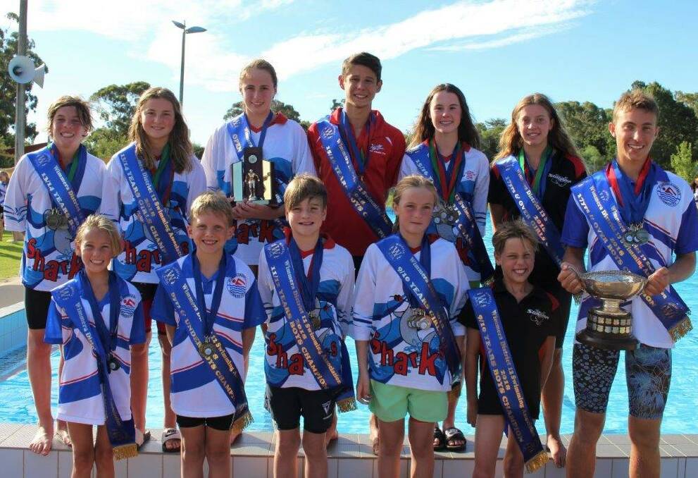 BIG WINNERS: After a big season of swimming, the Wimmera's champion swimmers in each age group were rewarded at St Arnaud on Saturday.