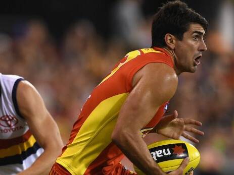 SLOW START: Former Warrack Eagle Matt Rosa has had a slow start to his career at the Gold Coast Suns after the side were hit with injuries. Picture: GETTY IMAGES