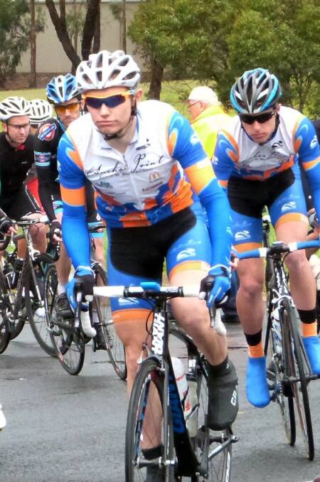 Todd Satchel was one of three Stawell cyclists who took part in the National Road championships in Buninyong at the weekend.