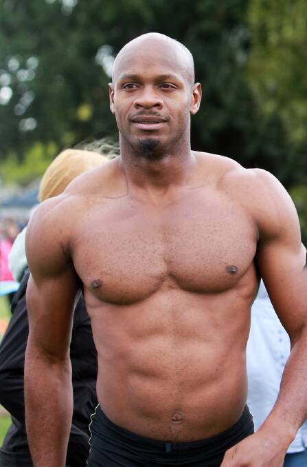 Asafa Powell was a huge draw crowd at this year's Australia Post Stawell Gift.