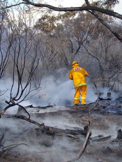 Police are warning those living in bushfire affected areas of the Grampians and Black Range to be on alert for suspicious activity.