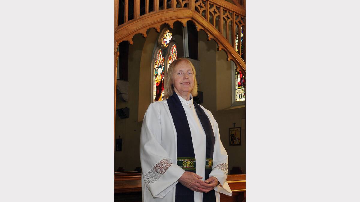 Anne McKenna who has become one of the first female priests in the Ballarat diocese.