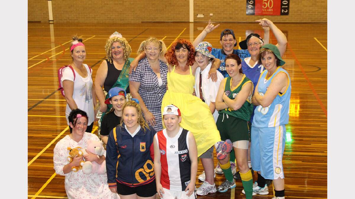 Members of the Women's Day Basketball competition ended their season with a dress up fun day.
