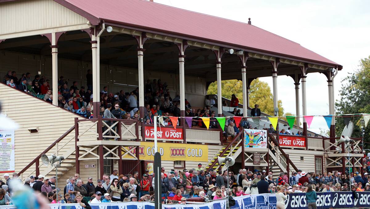Crowds at the 2013 Stawell Gift carnival were definitely up on previous years, largely thanks to the inclusion of Asafa Powell. Picture: KERRI KINGSTON 