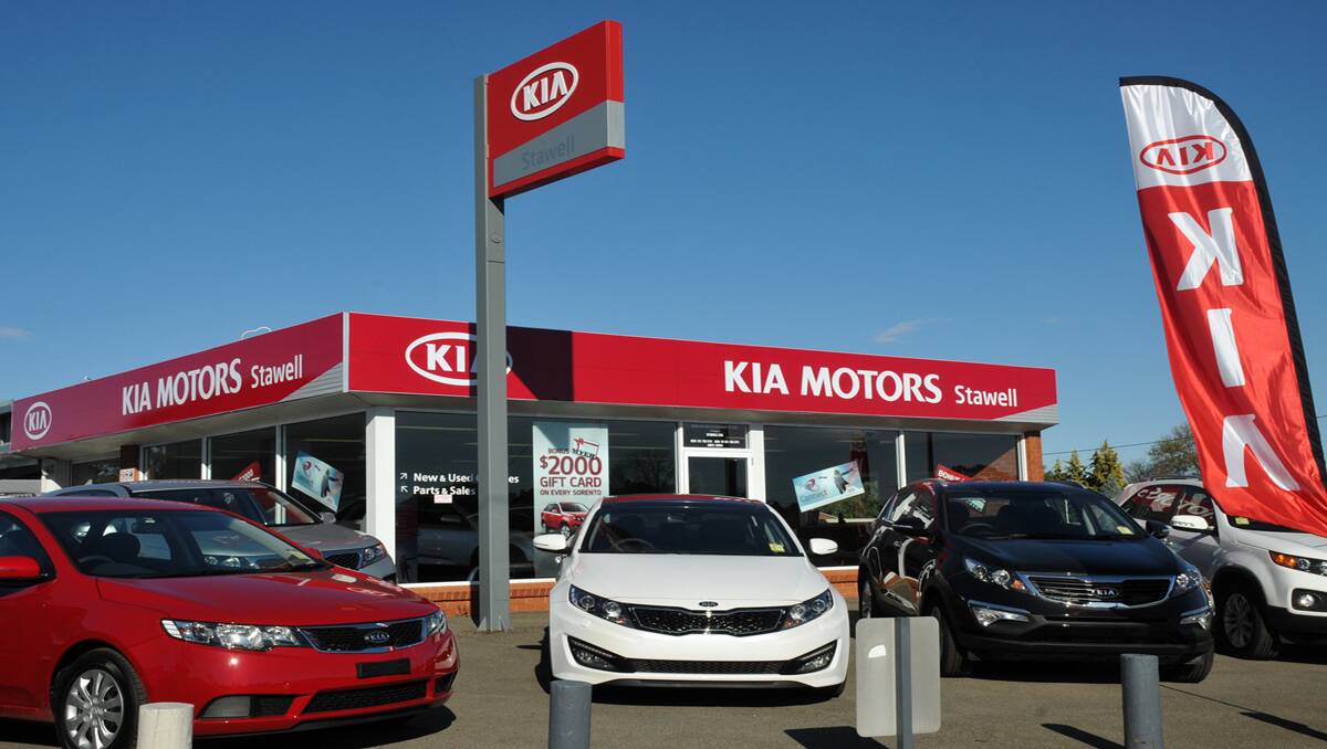Kia Motors Stawell is now fully operational at its Western Highway location. Picture: KERRI KINGSTON