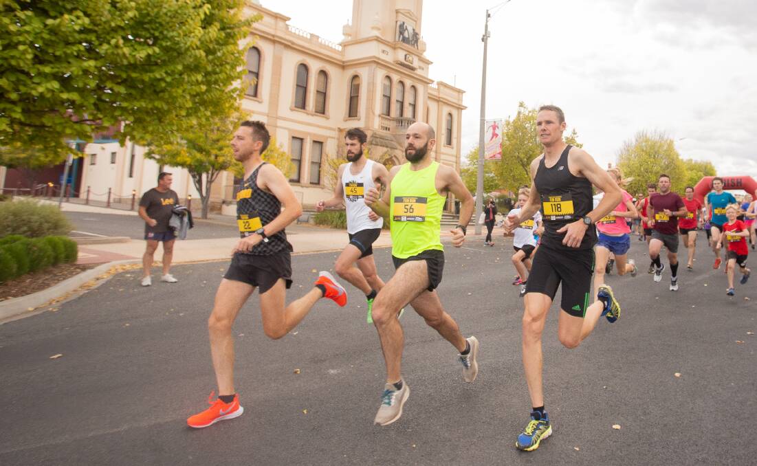 OFF AND RUNNING: Participants in the 2019 Lindsay Kent Memorial Fun Run. Picture: FILE