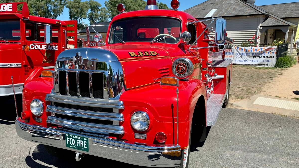 Some of the vintage vehicles on display at the Great Western Show and Shine over the Australia Day weekend. Pictures: BEN FRASER