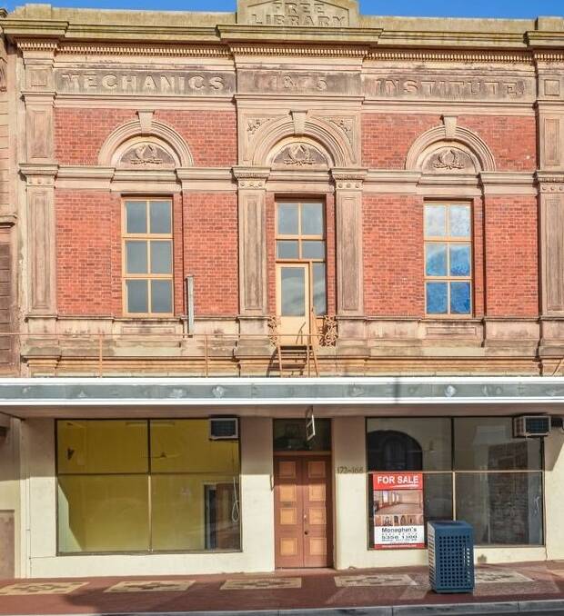 BIG PLANS: Stawell's historic Mechanic Institute has new owners after its sale last month. Picture: CONTRIBUTED