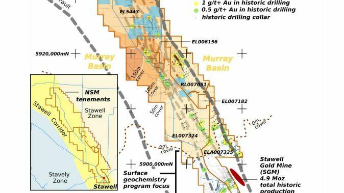 EXPLORATION: The North Stawell Minerals drill rig is scheduled to mobilise in late September. Picture: CONTRIBUTED