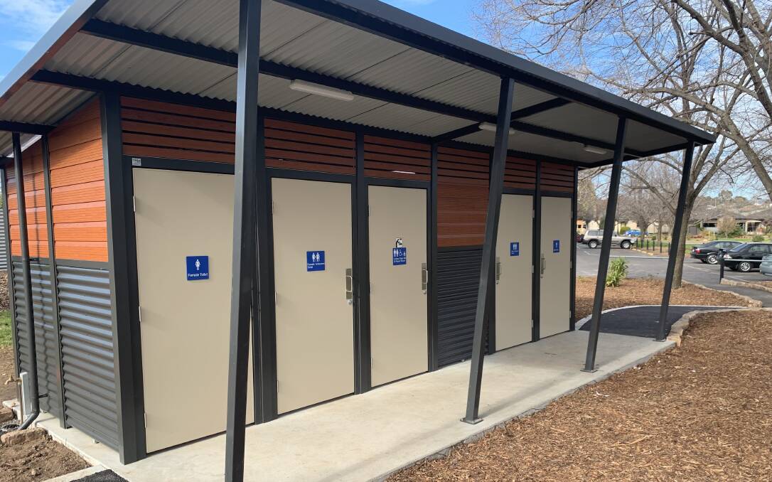 BRAND NEW: Public toilets in Cato Park are now open for use. Picture: TALLIS MILES