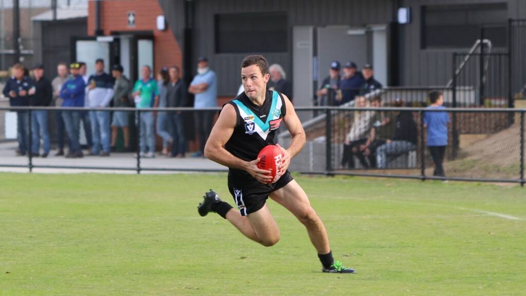 BEST: Scott Carey was one of the Swifts' best in their round two win. Picture: TRISH RALPH