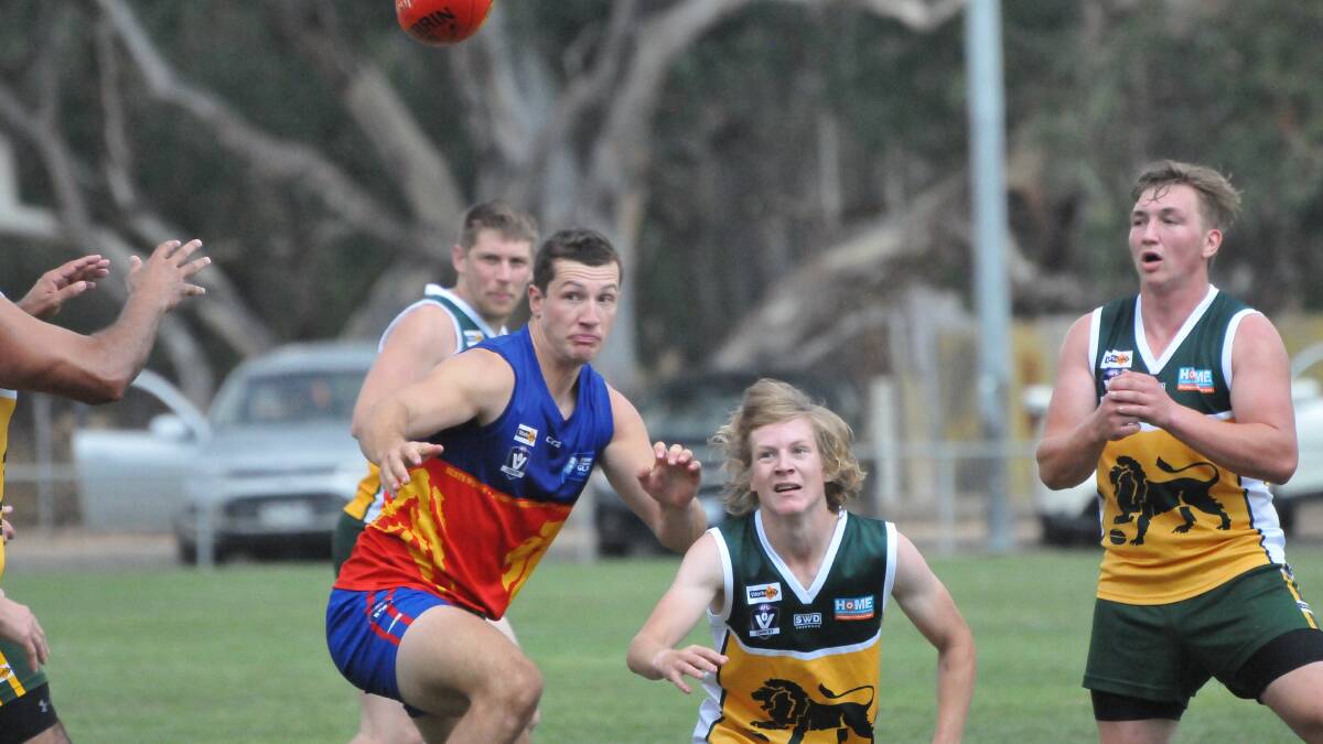 DEBUT: Recruit Damon Folkes will pull on the Great Western colours for his first senior game on Saturday. Picture: CASSANDRA LANGLEY