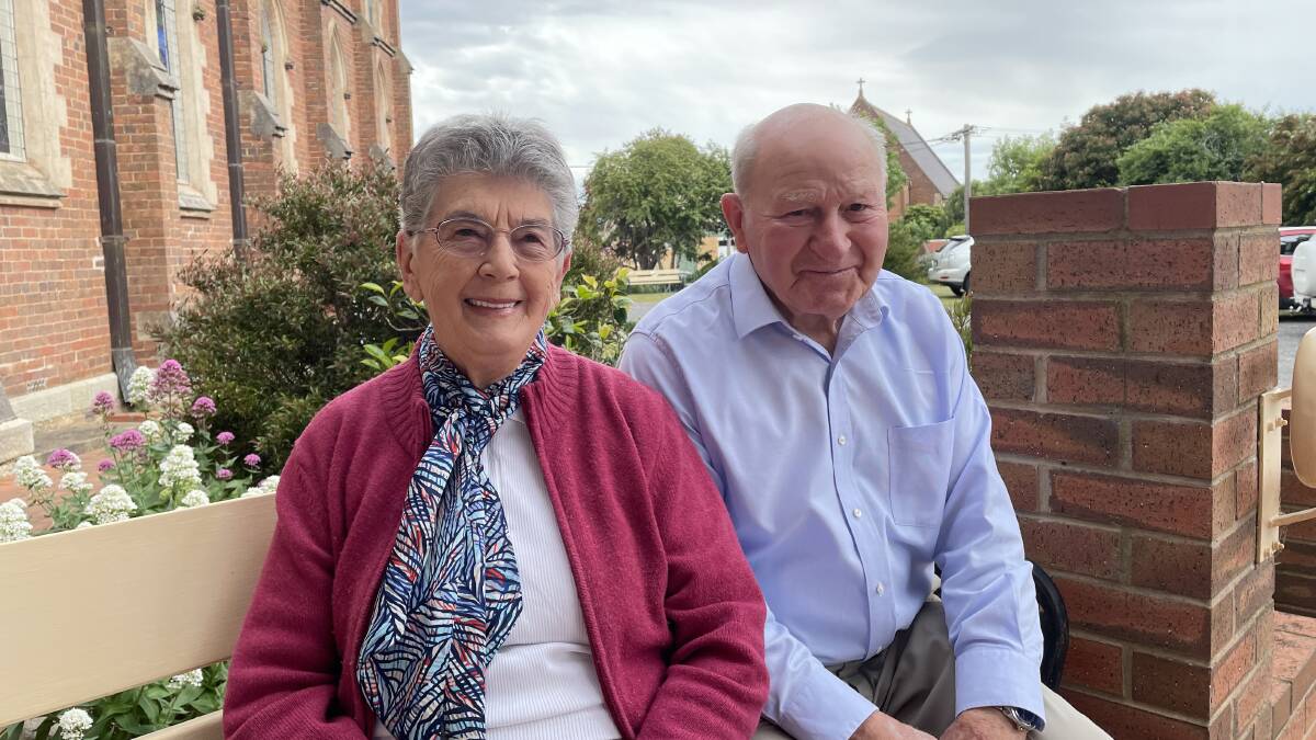 65 YEARS: Jim and Betty Barham have been married since March 17, 1955. Picture: TALLIS MILES
