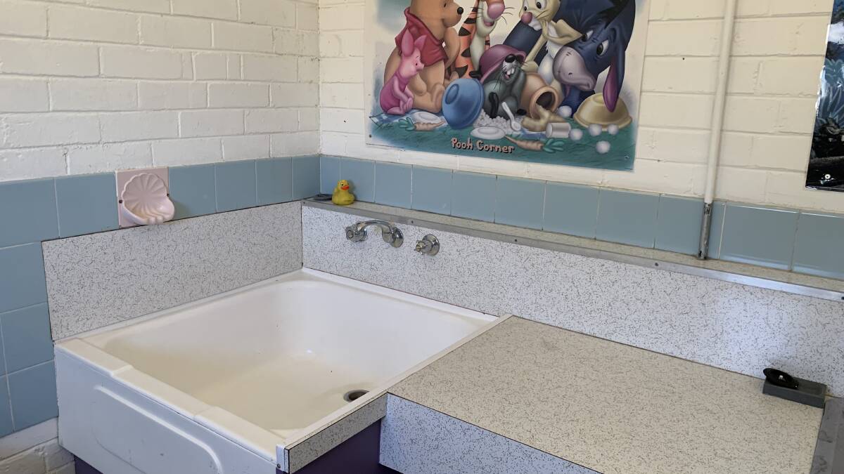 The caravan park is planning to use the funding to upgrade all its amenities facilities, including turning the baby bathroom into an accessible, disabled bathroom. Pictures: TALLIS MILES 