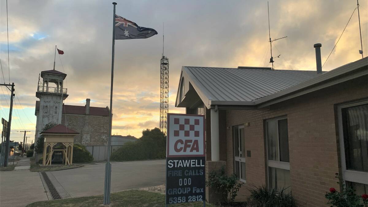 BROKEN: The Stawell Fire Brigade has been broken for a few weeks and will remain out of action for some time yet. Picture: TALLIS MILES