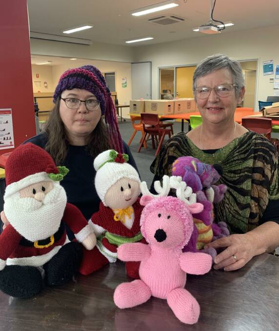 GETTING READY: Michelle Kolester and Jenny Greenberger are putting plans in place for the 2021 Winter Woollies market. Picture: TALLIS MILES