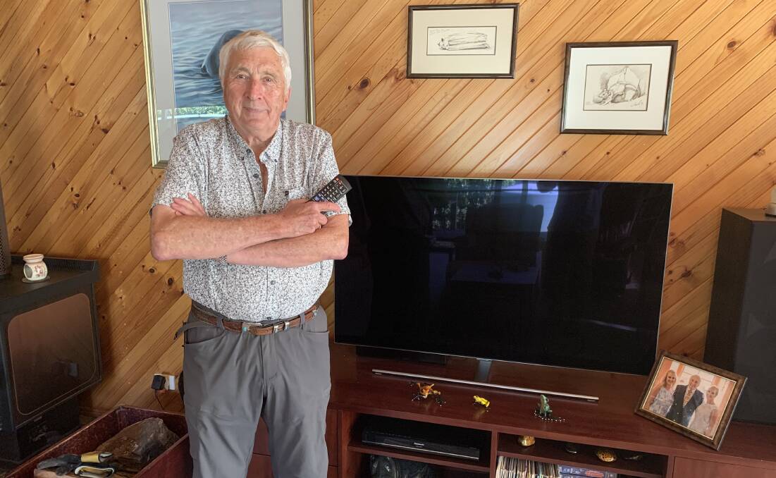 TELL SOMEONE: Halls Gap Residents and Ratepayers Association president Paul Turner wants people to let their government know about the television recpetion problems. Picture: TALLIS MILES